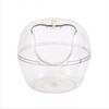 Golden Bear Acrylic Hamster Hideout: Dual-Use Bathroom & Nest for Small Pets