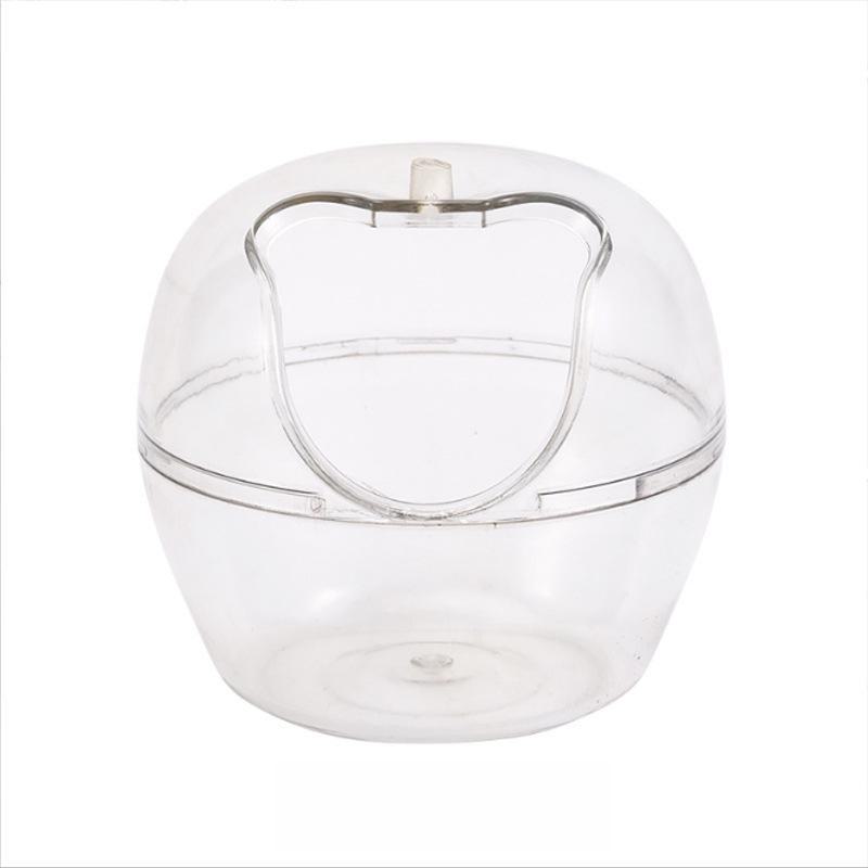 Golden Bear Acrylic Hamster Hideout: Dual-Use Bathroom & Nest for Small Pets