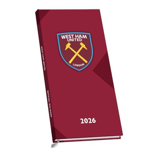 West Ham United FC 2026 Slim Diary
