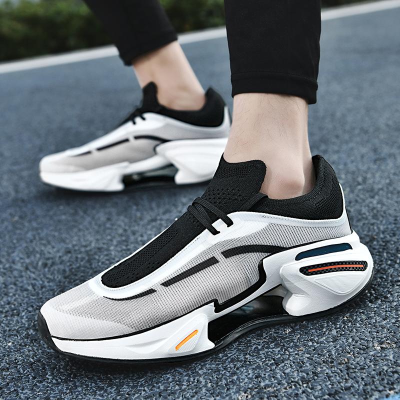 High Quality Couple Casual Shoes Fashion Hot Selling Outdoor Fitness Runn Shoes Wear-resistant Unisex Height Increasing Sneakers