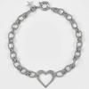 Eireve METAL HEART CHOKER NECKLACE