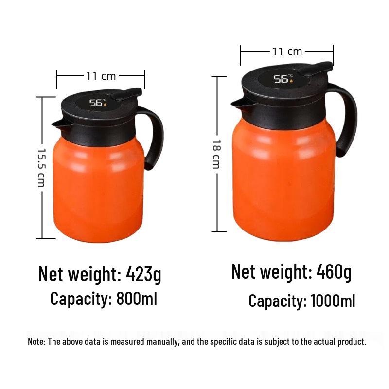 Custom Logo 316 Stainless Steel Thermos Pot - Large Capacity, Portable Hot Water Bottle for Home & Outdoor Use