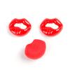20 Pcs New Lovely Cartoon Red Sexy Charm, Lips Resin Cabochon Scrapbook  Diy Jewellery Hairpin Accessories Decorate Craft A66