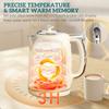 Polished Retro 40-100 Degrees C Kettle and Toaster Set - Cream