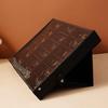 Eyeglasses & Jewelry Display Box with 18 Compartments and Stand