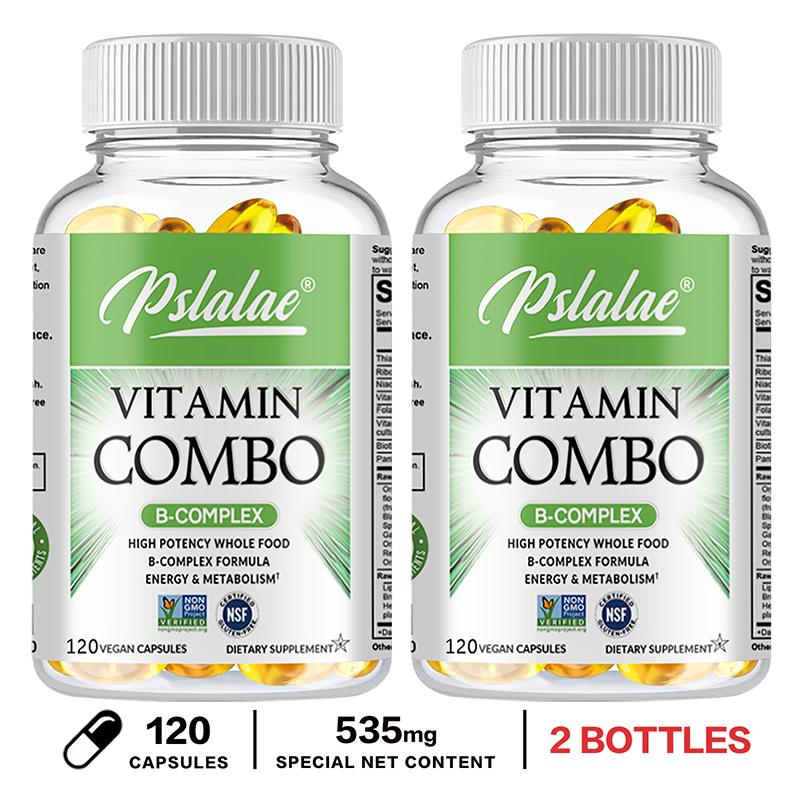 Complex B Vitamin Capsules, Rich In Vitamin B1 and Vitamin B3, Nutritional Supplement, Suitable for Both Men and Women.