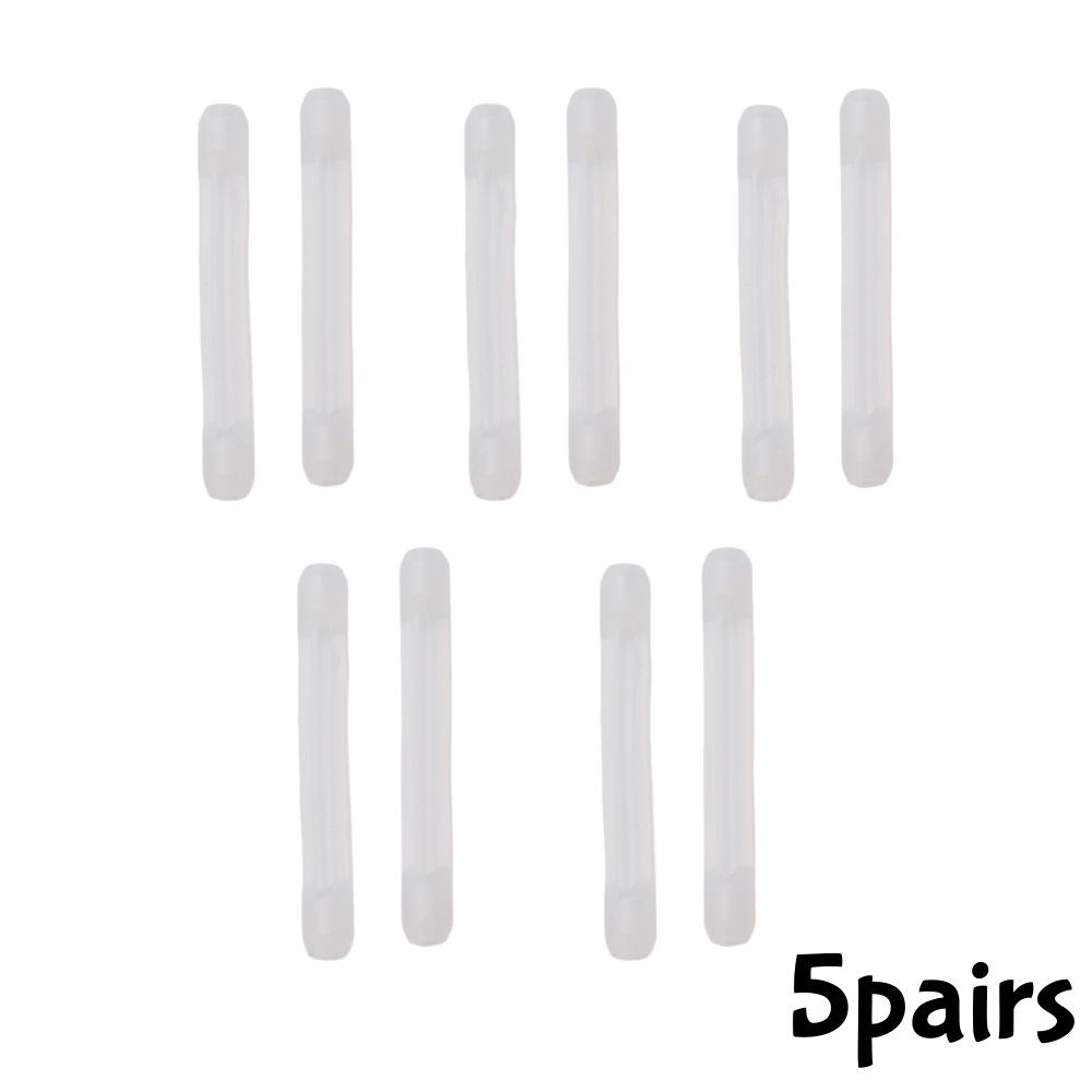 10-20pc Anti-slip Glasses Sleeve Silicone Temple Tips Eyeglass Retainer Eye Frame Leg Drag Fixed Ear Hook Bracket Glasses Access
