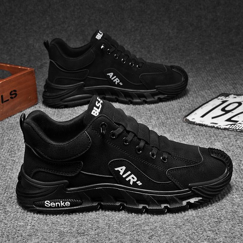 

Men s Casual Sneakers 2025 Autumn Outdoor Running Shoes Comfortable Platform Non Slip Casual Shoes Sneakers Work Shoes 44