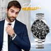 Unique Stainless Analog Quartz Fashion Accessory Perfect Gift for Day Men's Watch, Design, Calendar, Steel, Waterproof, Watch, Casual, Business,