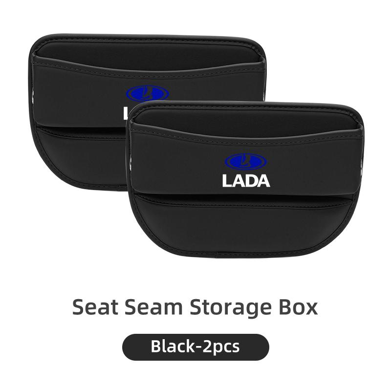 Car Seat Gap Crevice Storage Box Console Bag Between Seats Interior For Lada Vesta Niva Samara Kalina Largus Priora Xray Granta