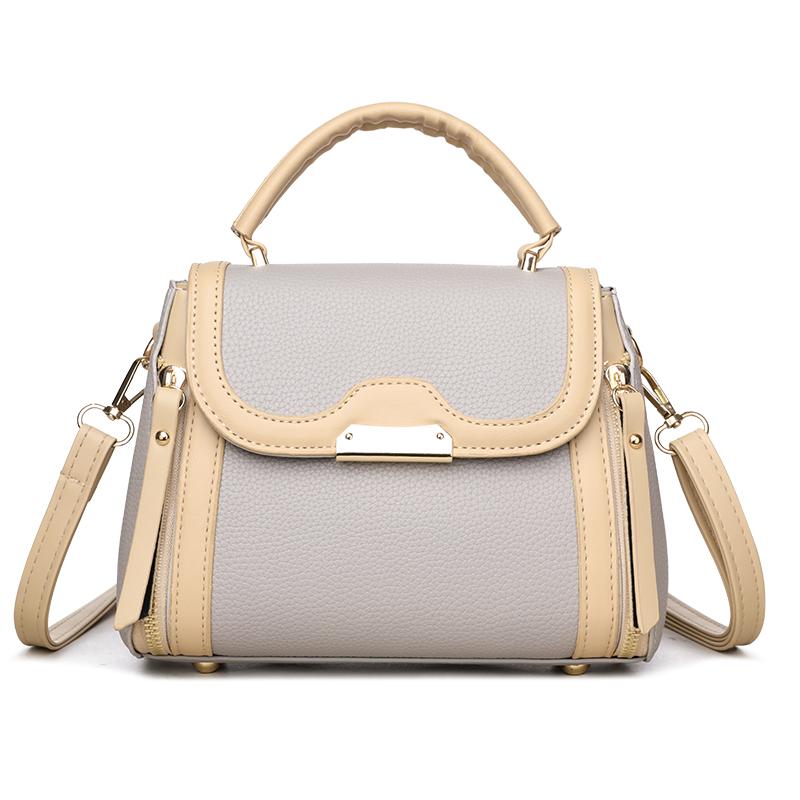 Parisian Inspired Leather Shoulder Bag Vintage Women's Tote for Casual Commute