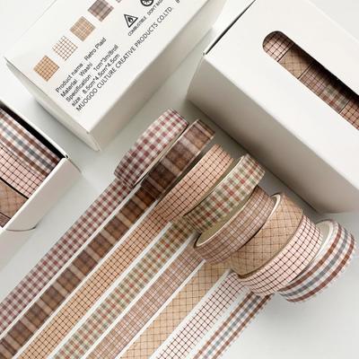 Набір ретро ваші-стрічок 8 рулонів Вінтажна декоративна маскувальна стрічка для скрапбукінгу