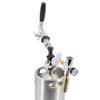 CO2 Mini Gas Regulator CO2 Charger 0-60 PSI Keg Charger Beer Kegerator Portable Mini Barrel Regulator