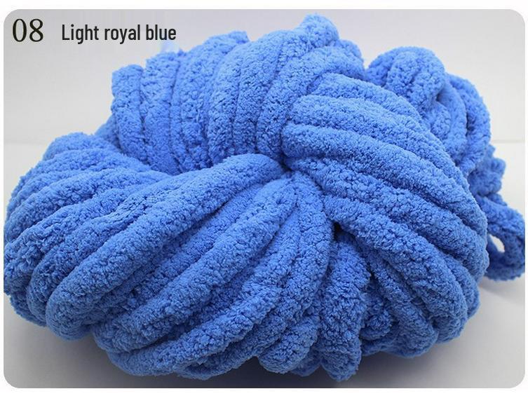 Winter DIY Super Dicke Isländische Wolle Handgewebter Schal & Mütze Garn