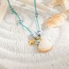 Fish/Shell/ Starfish Pendant Necklace Stainless Steel Clavicle Chain Choker Necklace  Charm Jewelry