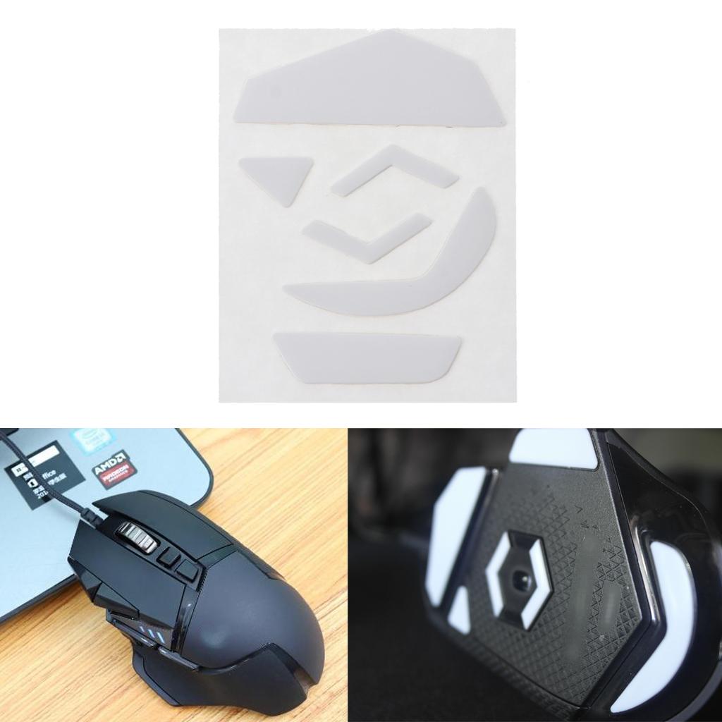 1Pack Professional Mouse Skates Stickers Mouse Feet Pad Glides Rounded Curve Edge Replacement for - G502 Mouse