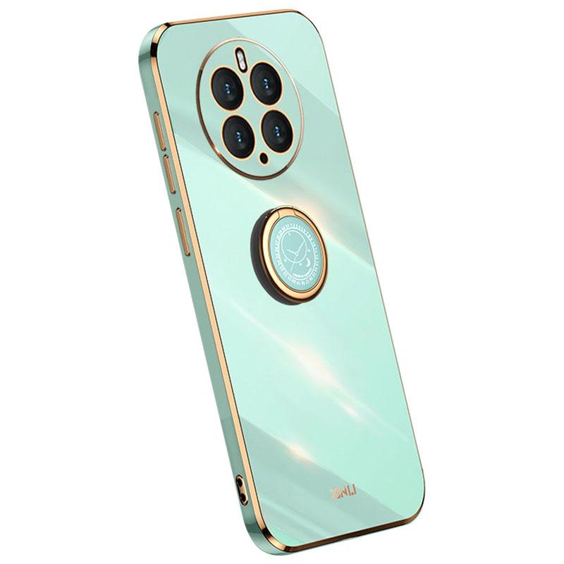 XINLI Kickstand Phone Case for Huawei Mate 50 Pro 4G,Electroplating Bump Poof TPU Back Cover
