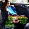 1pc Football Printing Lightweight Flannel Blanket, Comfortable and Warm Blanket, for Camping Sofa Bed and Couch Office, in All Seasons