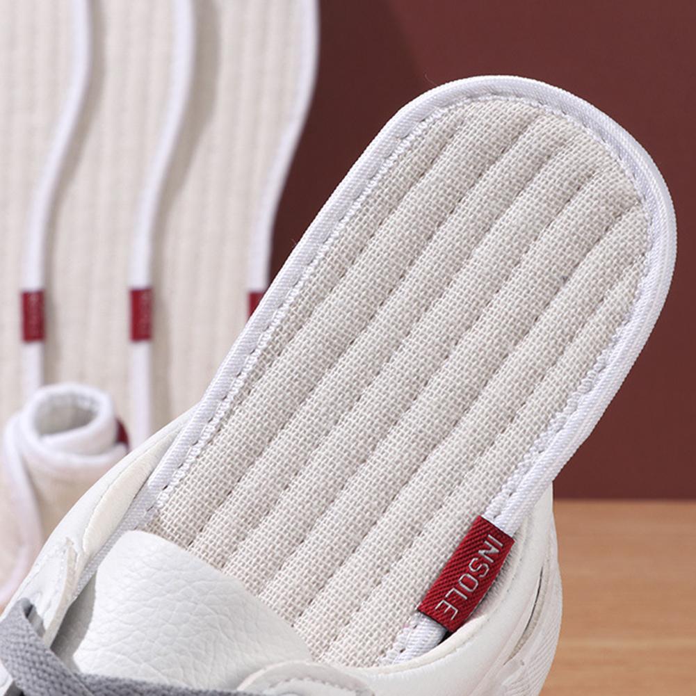 Cotton Insoles,Men Women Boot Sweat-Absorbent Feet Pad,Breathable,Deodorant Cloth,Comfortable Durable Sport Shoe Sole