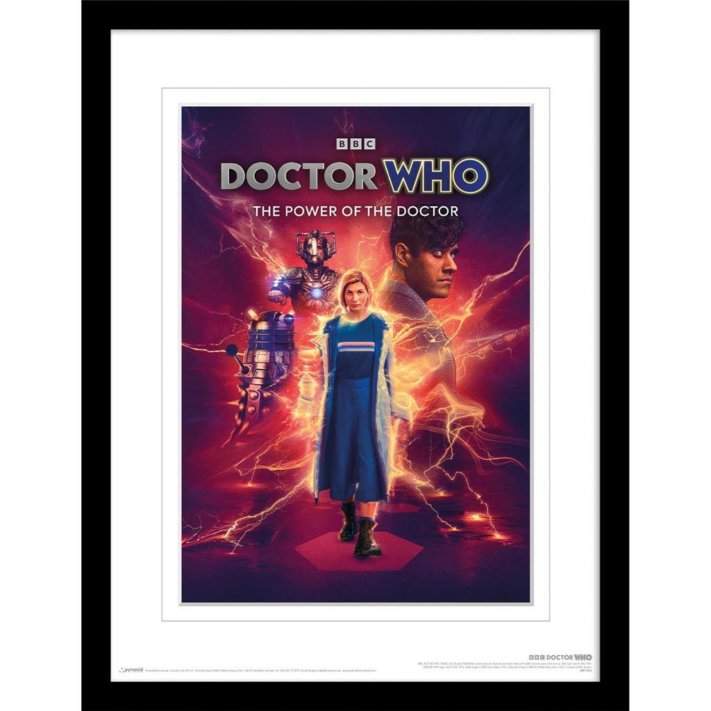 Doctor Who The Power Of The Doctor Framed Print