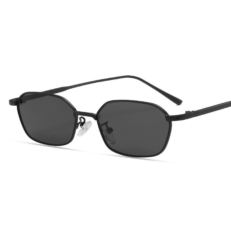 

New Square Sunglasses Women Men Alloy Frame Rectangle Sun Glasses Female Oval Eyewear Sunglasses for Male Female Eyeglasses MULTI