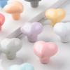 Children's Room Handle Wardrobe Handle Simple Cabinet Door Handle Acrylic Drawer Accessories Can Be Pasted with Ceramic Handles.