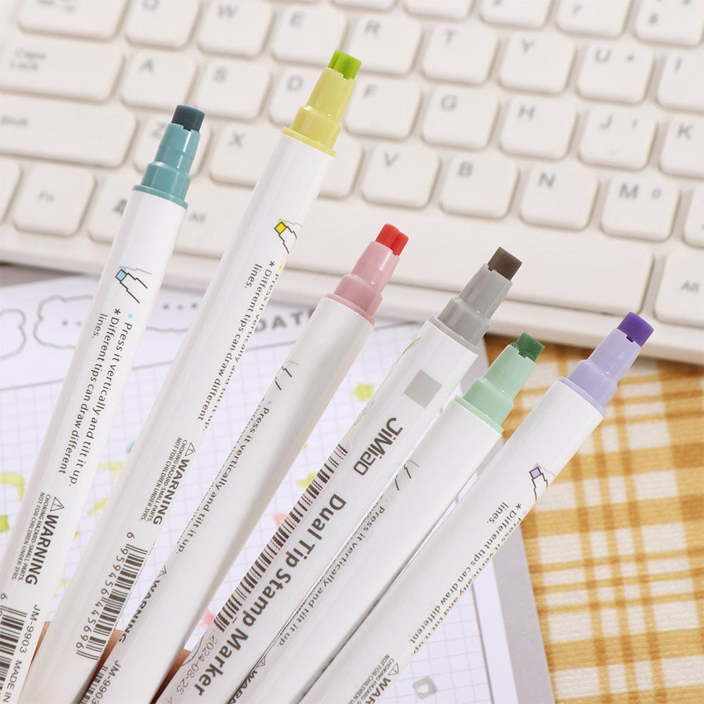 Marcare Sigiliu Copii Pix Acuarela Inimă Marker Fluorescent Cadouri de Ziua Copilului