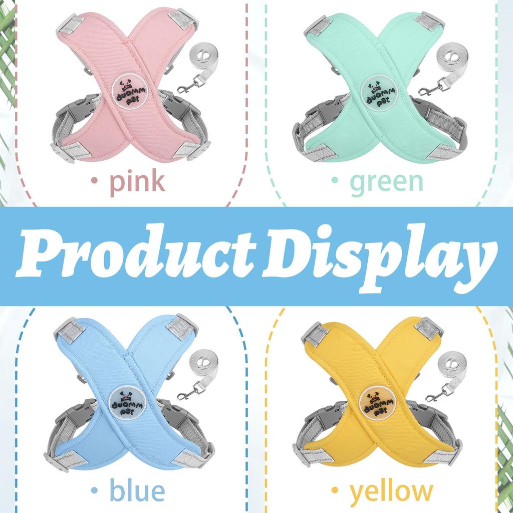 Pet Leash Vest Style