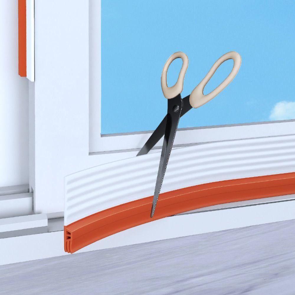 Windproof Waterproof Seal Strip SoundProof Window Gap Baffle Sliding Window Sealing Strip  Window