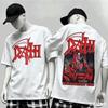 Death Band For Fan Gift Tshirt Unisex Unisex Harajuku Oversized Unisex Short Sleeve Streetwear High Quality Couples Breathable Soft