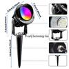 RGBW LED Landscape Spotlight with RF Remote Control