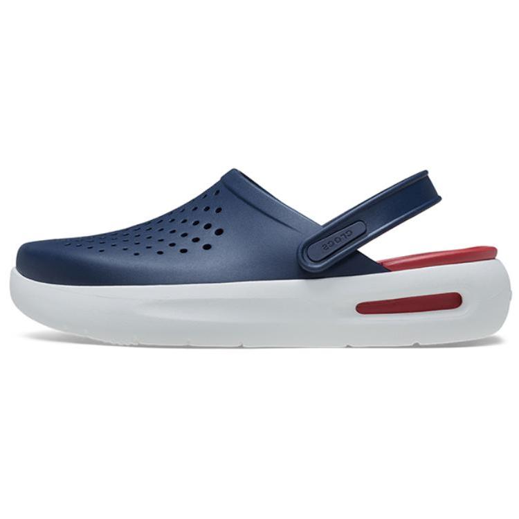 Crocs Breathable Versatile Clog Non-Slip Sandals Unisex Dark Blue