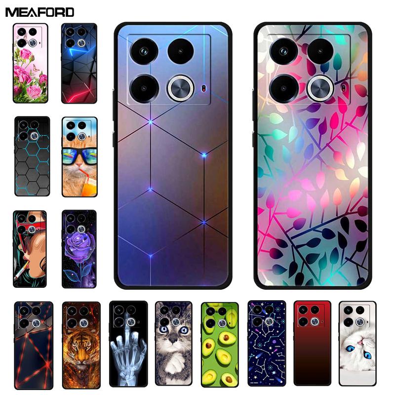 Für Infinix Note 40 Pro Hülle 4G 5G Mode Weiches Silikon TPU Rückseite Für Infinix Note 40 4G Handyhülle Coque Note40 Pro 5G
