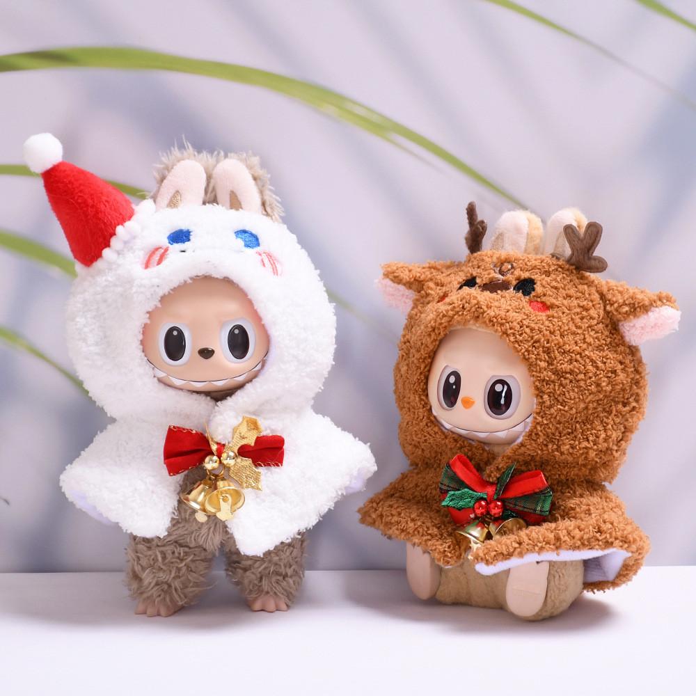 Festive Doll Clothing Christmas Reindeer And Snowman Plush Attachments For Collectors