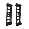 2PCS Black Shelf Side Buckles Lightweight Triangle Rack Brackets Durable Camping Shelf Clips  Picnic