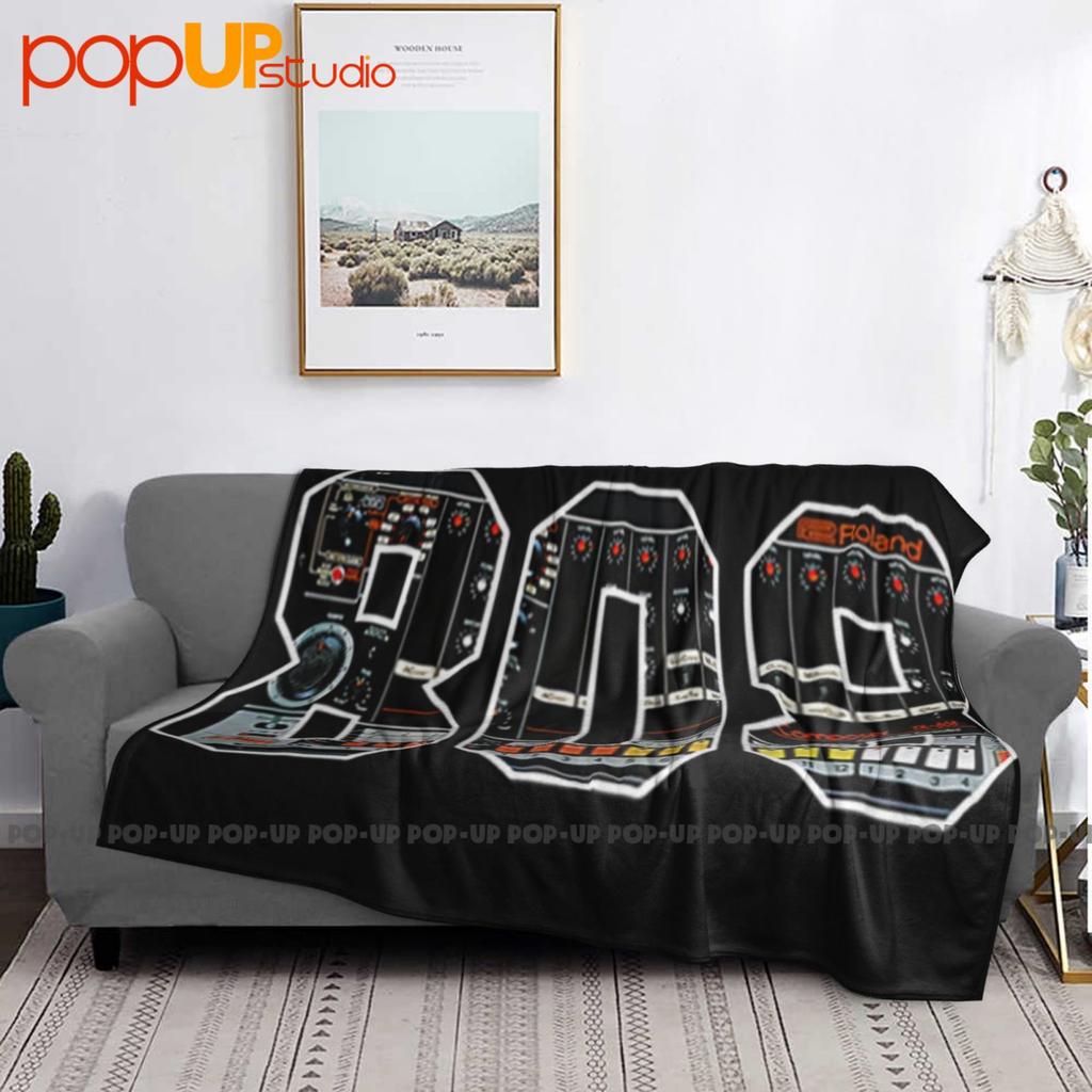 Tr808 hudební sampler DJ Pioneer CDJ 2000 NXS DJM Akai 808 TB303 Ultra měkká přikrývka prošívaná zimní potah na pohovku Potahy na postel