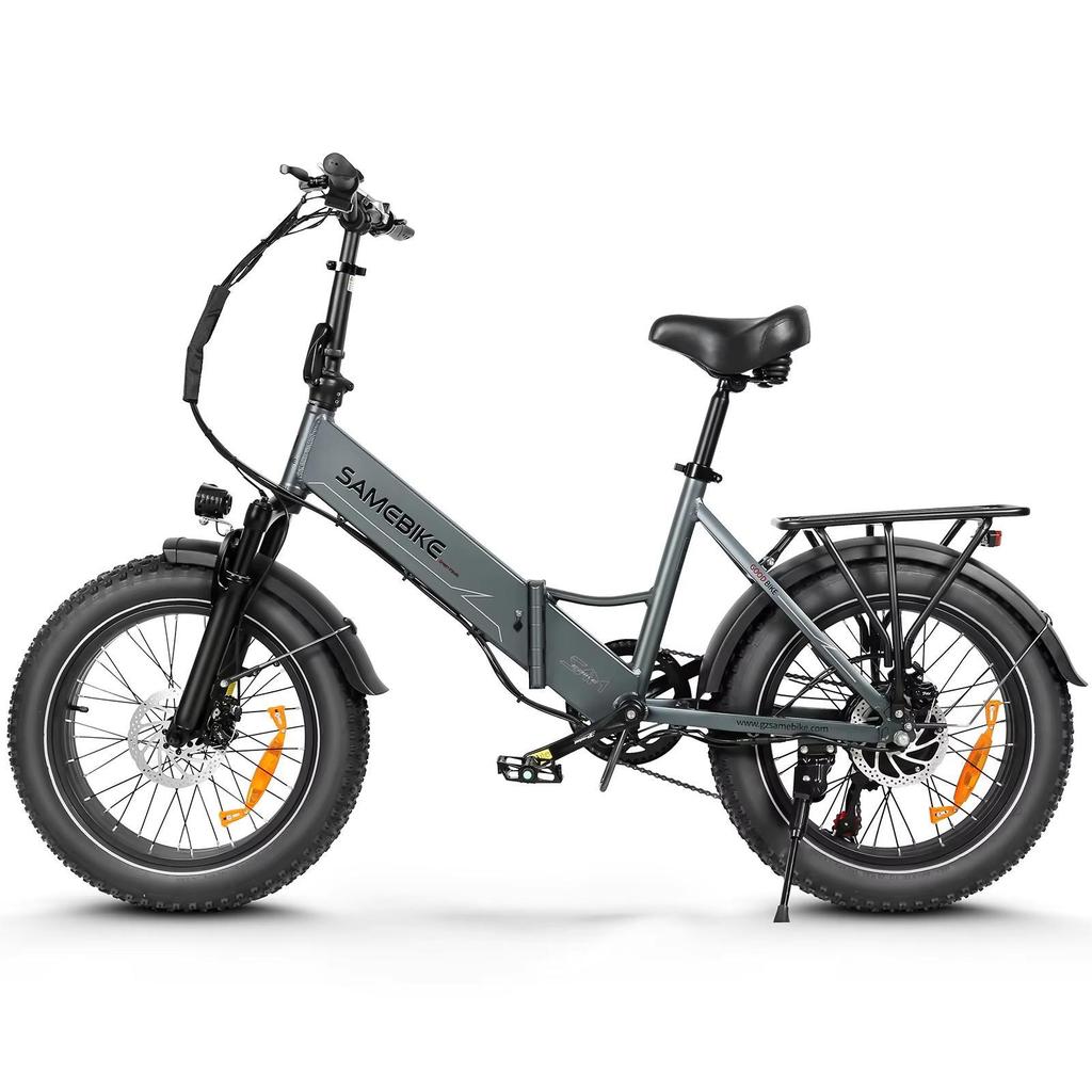 SAMEBIKE LOTDM200-II Falten Elektrofahrrad, 20 x 4,0" Fat Tire Mountain Elektrofahrrad mit 48V 13Ah abnehmbarem Akku