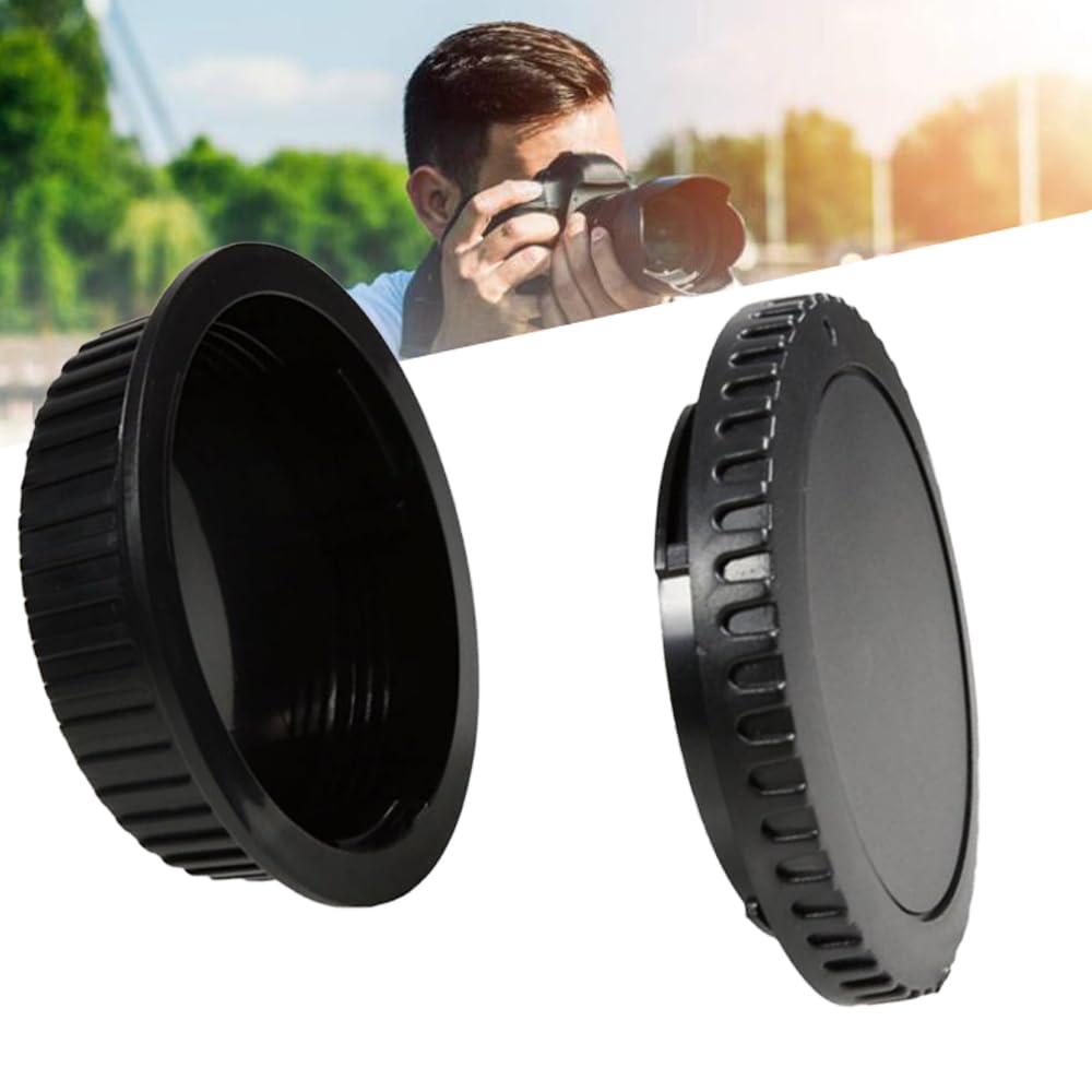 CHENLONB Lens Body Rear Lens Compatible with Canon EOS Set of 2 Caps, Covers, Series,