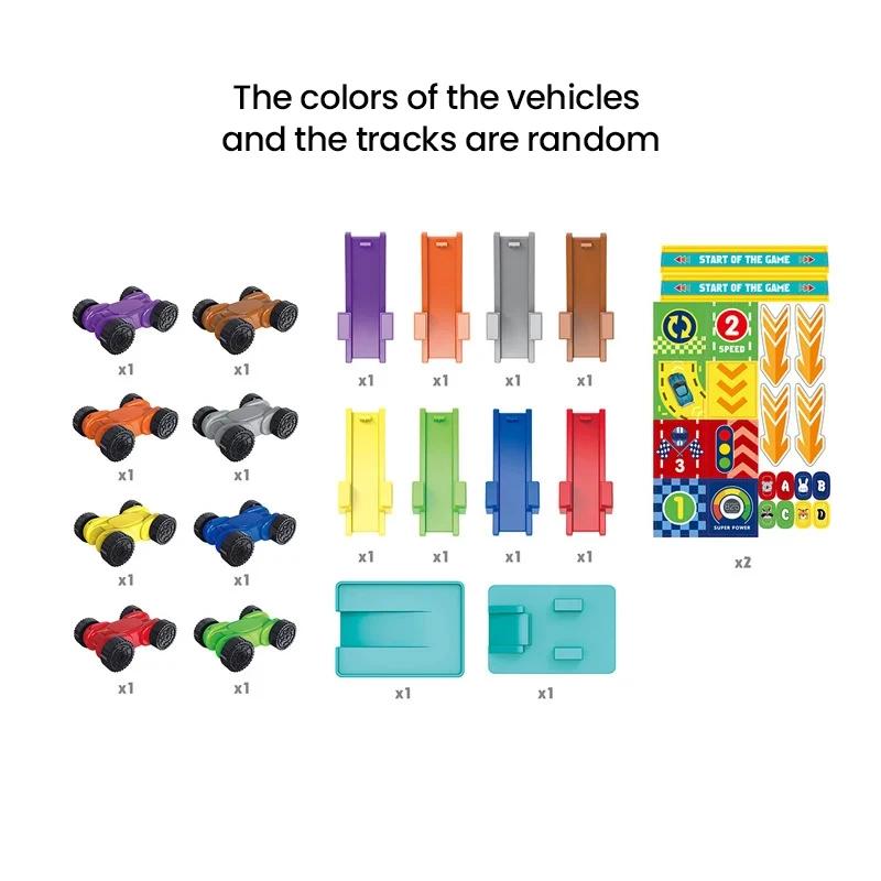 Track Cars Toys Models Gliding Inertia Car Vehicle Traffic Slide Running Car Parking Games Child Educational Toys for Boys Baby