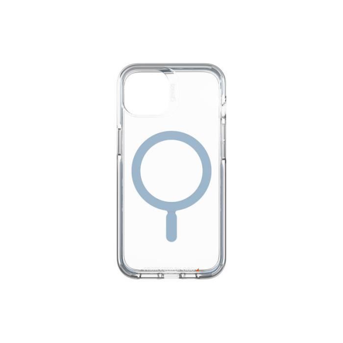 Coque de protection - GEAR4 - 702008206 - Bleu Transparent - Antichute D30 - iPhone 13