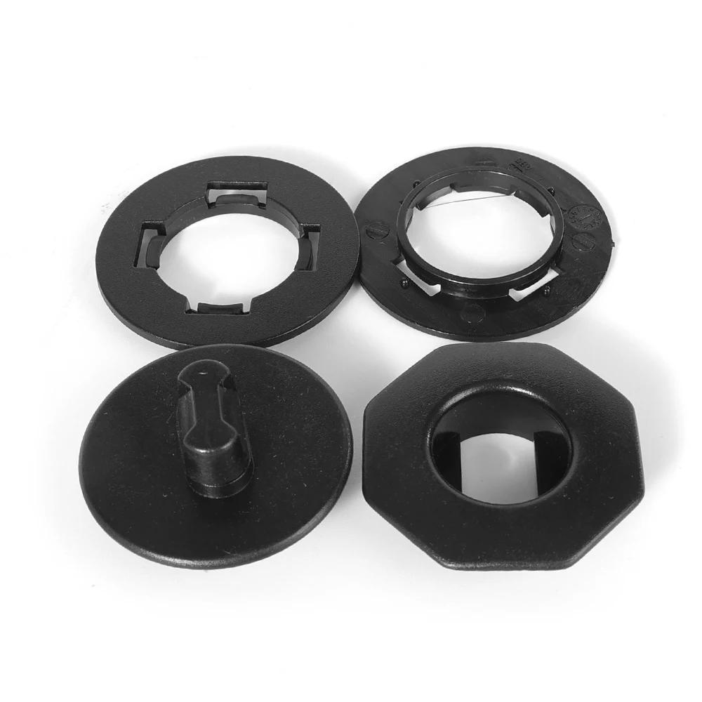 8/4-teilige Befestigungsschnalle für Autofußmatten, abnehmbare, doppellagige Autofußpolster, rutschfeste Klemmschnalle, universelle Auto-Lederteppich-Fixierung