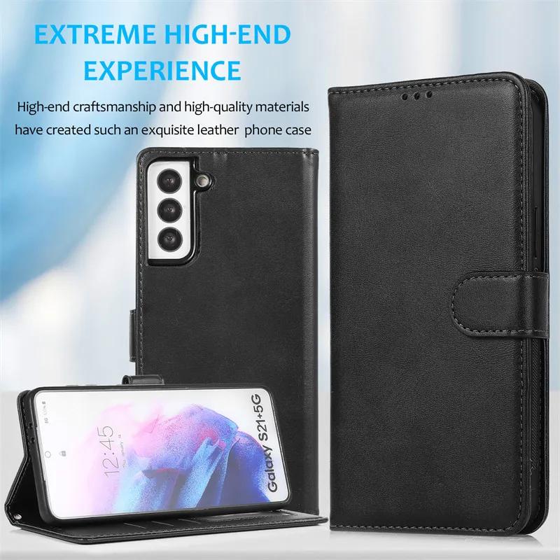 Magnetische Leder Geldbörse Karten Handy Hülle Für Samsung Galaxy S25 Edge S24 Ultra S23 Plus S22 S20 FE S21 S10 Note 20 Klapphülle Tasche