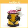 Fire Small Dog Hydrant Resin Ornament For Scene Decoration And Gifts Use