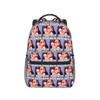 Moshi Moshi Jesus Desu Funny Backpack Student Boys Girls BookBag Kids School Bag Laptop Shoulder Bags for Men Women