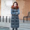 Medium and Long Winter Knee Jacket Padded Jacket, New Korean Version Slim-fitting Thickened Padded Jacket