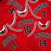 Slam Dunk Classic Jersey Set: Hanamichi Sakuragi #10 & Kaede Rukawa #11 - Customizable Basketball Uniform