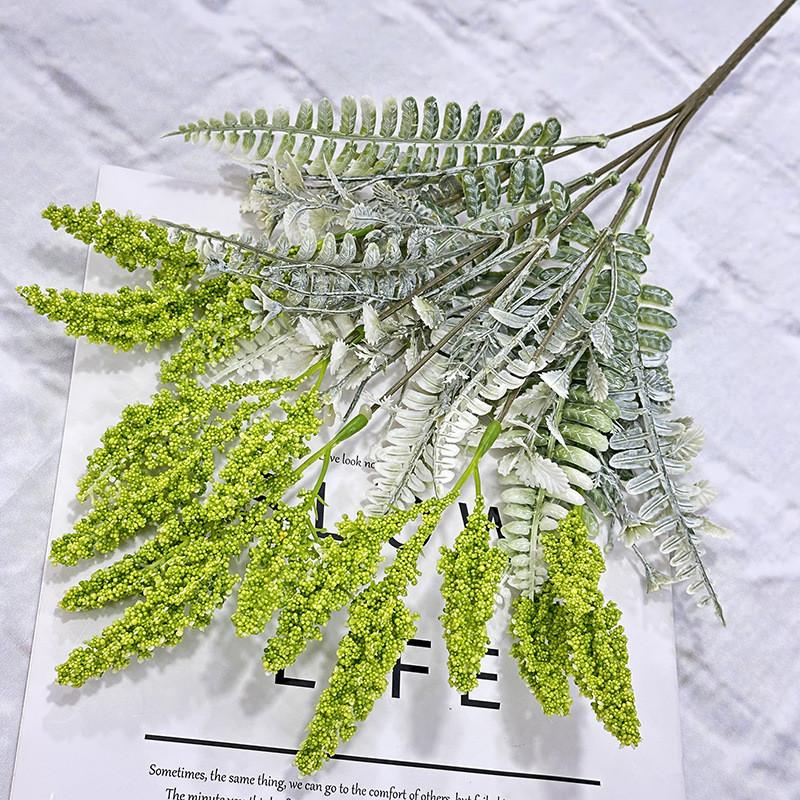 Euphrasia Ten Pectinata Plastic Faux Flower Plant For Home Decor And Event Use