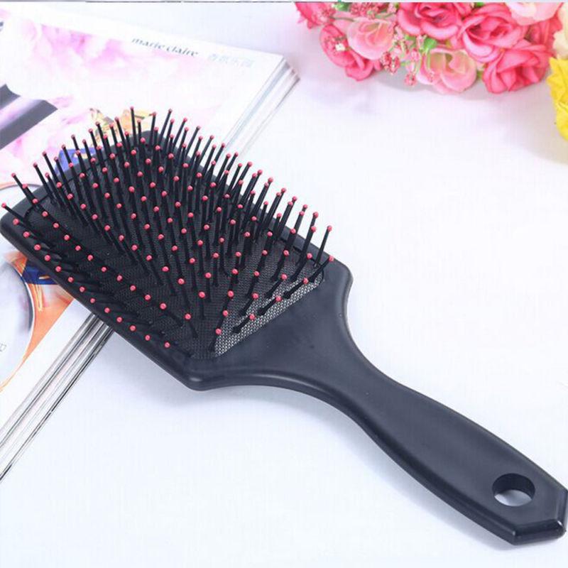 Plastic Therapeutic Scalp Comb With Large Teeth For Head Meridian Massage And Thick Hair