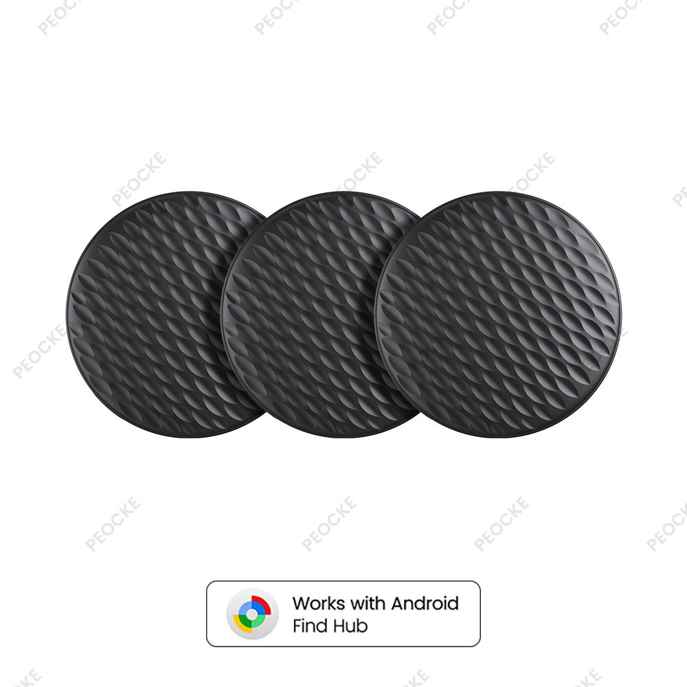 Android Smart Location Tag Anti-Lost Bluetooth Locator GPS Tracker Key Finder For Luggage Pet Bag Works With Google Find Hub