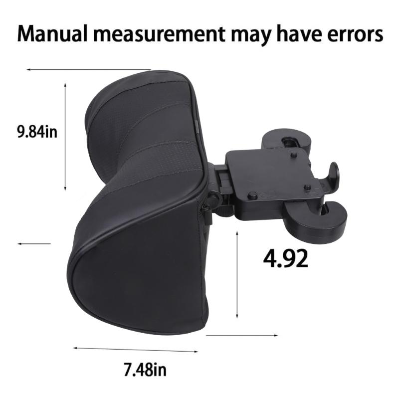 Universal Ergonomic U Shape Car Headrest With 180 Degree Adjustable Support For Long Drives Comfort Neck Support
